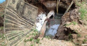 Water main break