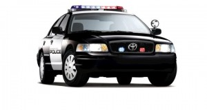 Toyota police car