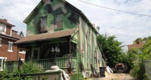 camouflaged house