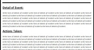 Police Report